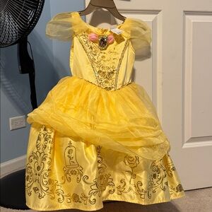 Disney Gold and Pink Princess Dress